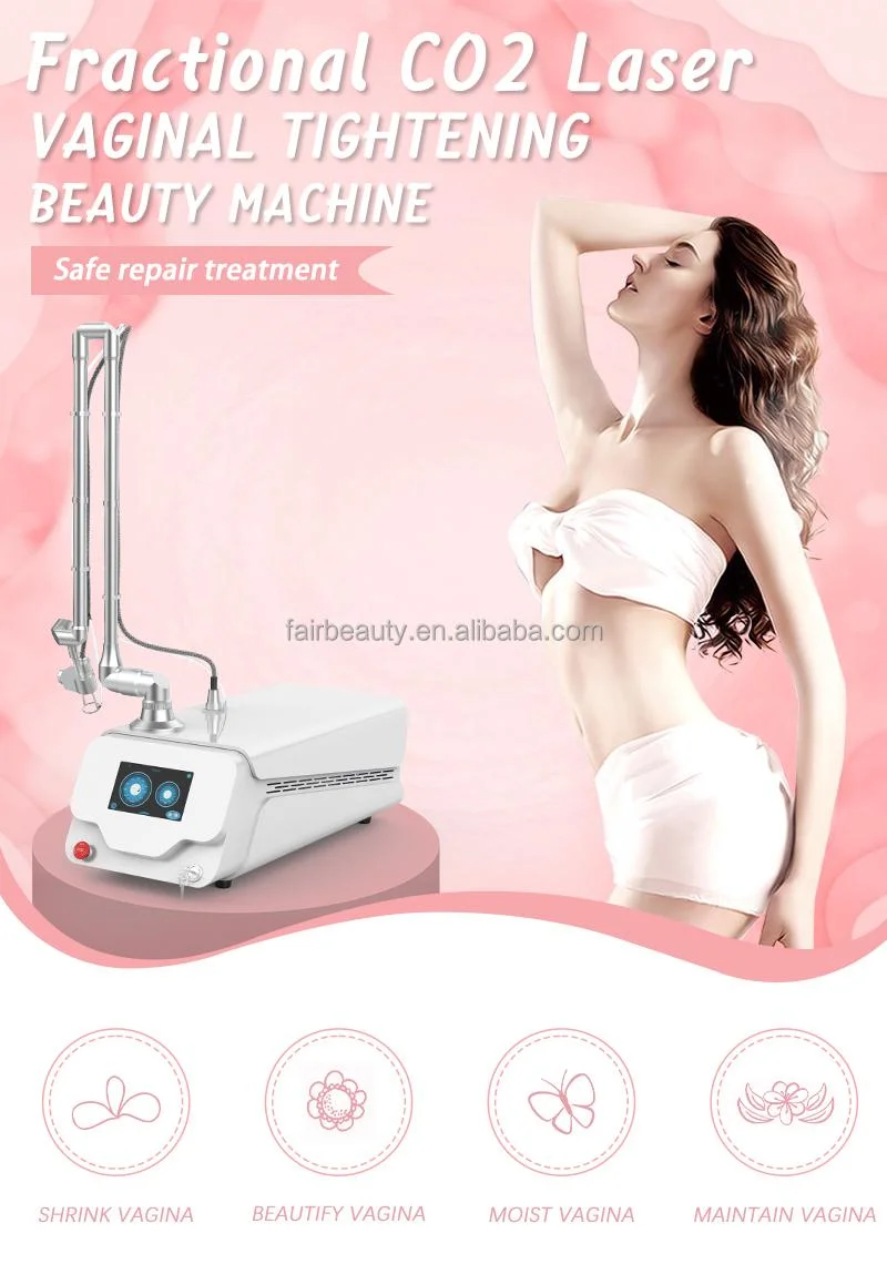 2023 Diode Laser Fat Reduction Stretch Marks Removal 1064nm Laser CO2 Fractional Skin Rejuvenation Beauty Machine