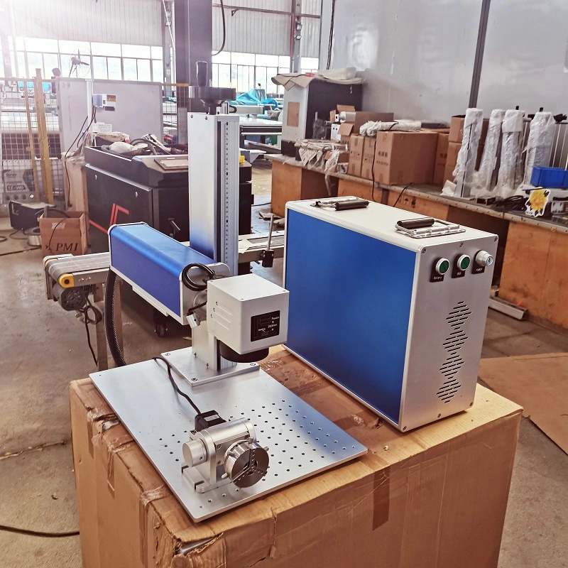 CO2 Portable Laser Marking Machine for Wood Paper 20W 30W 100W