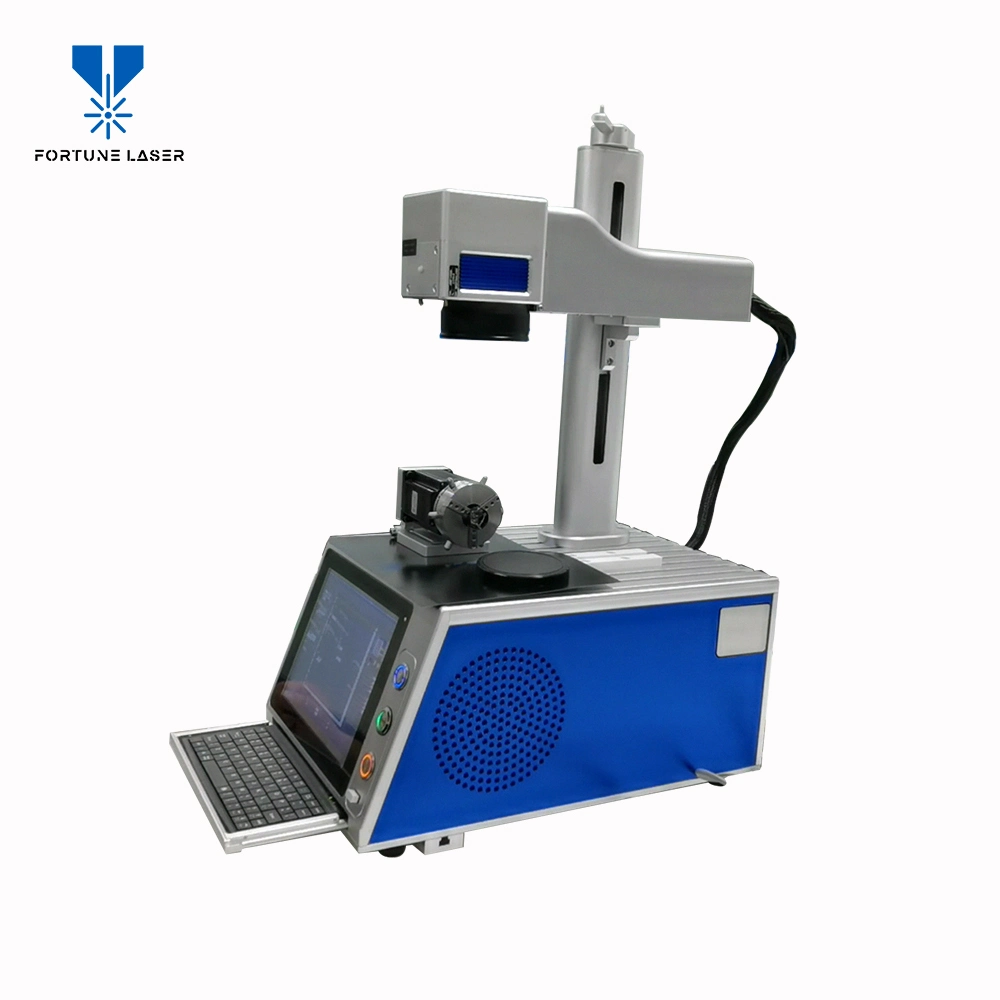 Metal laser Engraving Marking Laser Machine 20W 30W 50W CO2 Laser Marking Machines for Metal Plastic Jewelry Glass