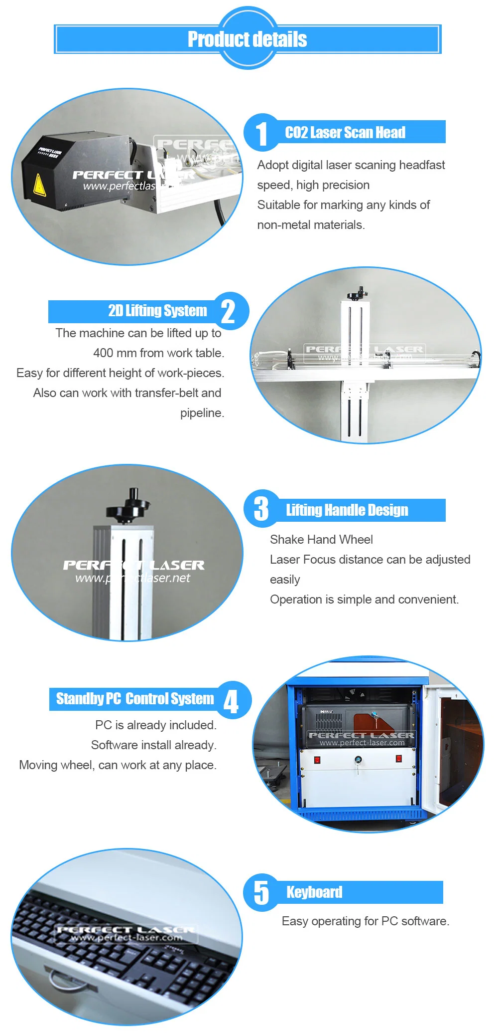 Perfect Laser CO2 Portable Laser Marking Machine