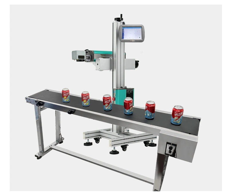 Price 20W RF Tube Online Flying CO2 Laser Marking Machine