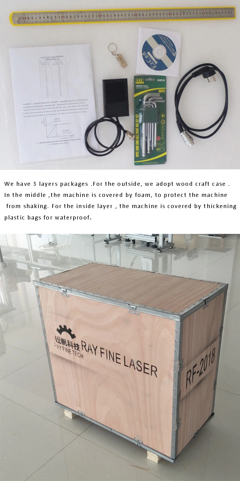 30 Watt CO2 Laser Marking Machine for Vmade