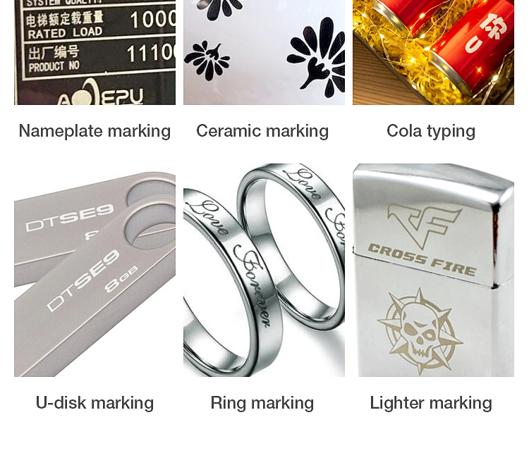 China Factory Cheap Price CO2/UV/Fiber Laser Marking Machine Price for Metal, Steel, Iron, Aluminum, PVC