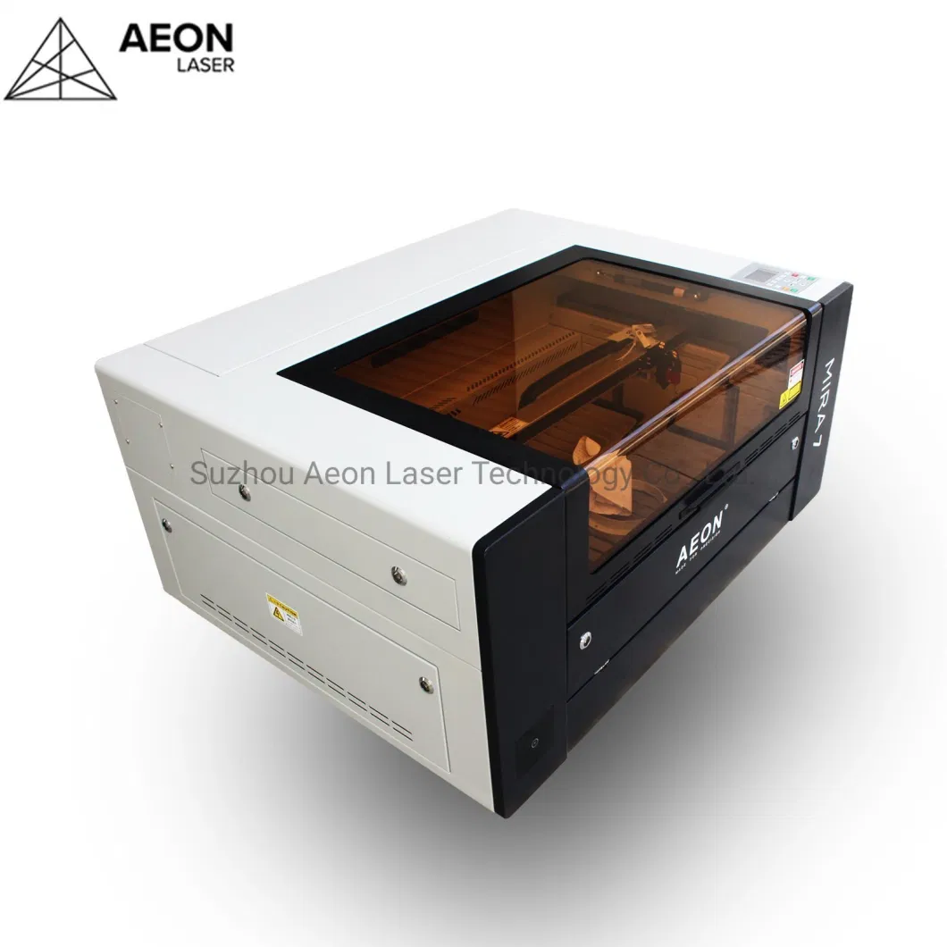 Smart Rotary Device 3050 4570 6090 CO2 Laser Cutting Machine 60W/80W/RF30W with 1200mm/S Engraving Speed Multiple Interfaces