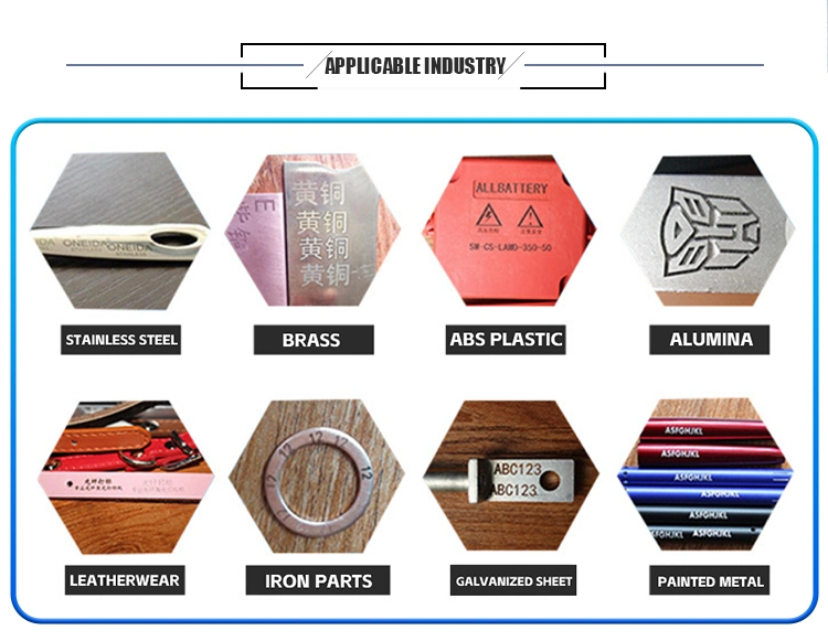 Portable 20W/30W/50W CO2 Fiber Laser Marker Machine for Wood Laser Marking