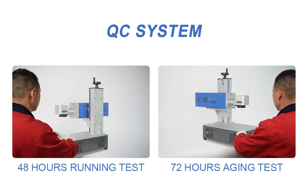 Desktop Small 30W CO2 Laser Marking Machine for Nonmetal