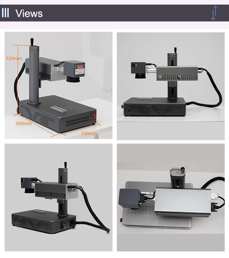 Cheap Mini UV Portable Laser Marking Machine for Metal Plastic