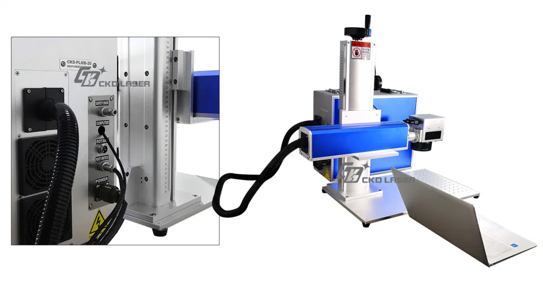 CO2 Laser Marking Machine Price for Wood Plastic Cloth Printing Engraving