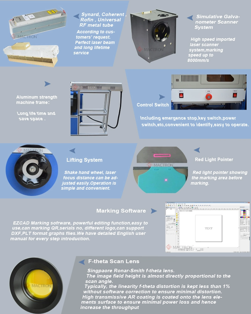 Denim Jeans CO2 Glass Tube Laser Marking Machine