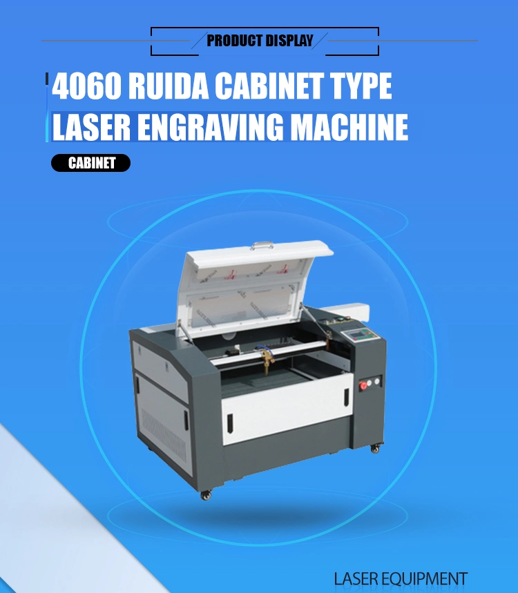 Desktop 4060 CNC Laser Machine Easy to Operate 80W/100W CO2 Laser Engraving and Cutting Machines for Small Businesses at Home