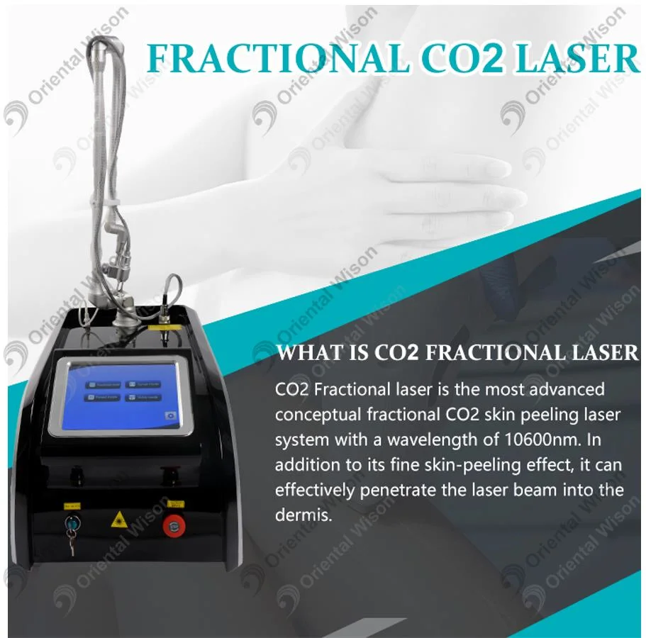 Approved Fractional CO2 Medical Laser Removal Machine Vaginal Tightening Equipment for Scar Stretch Mark Removal