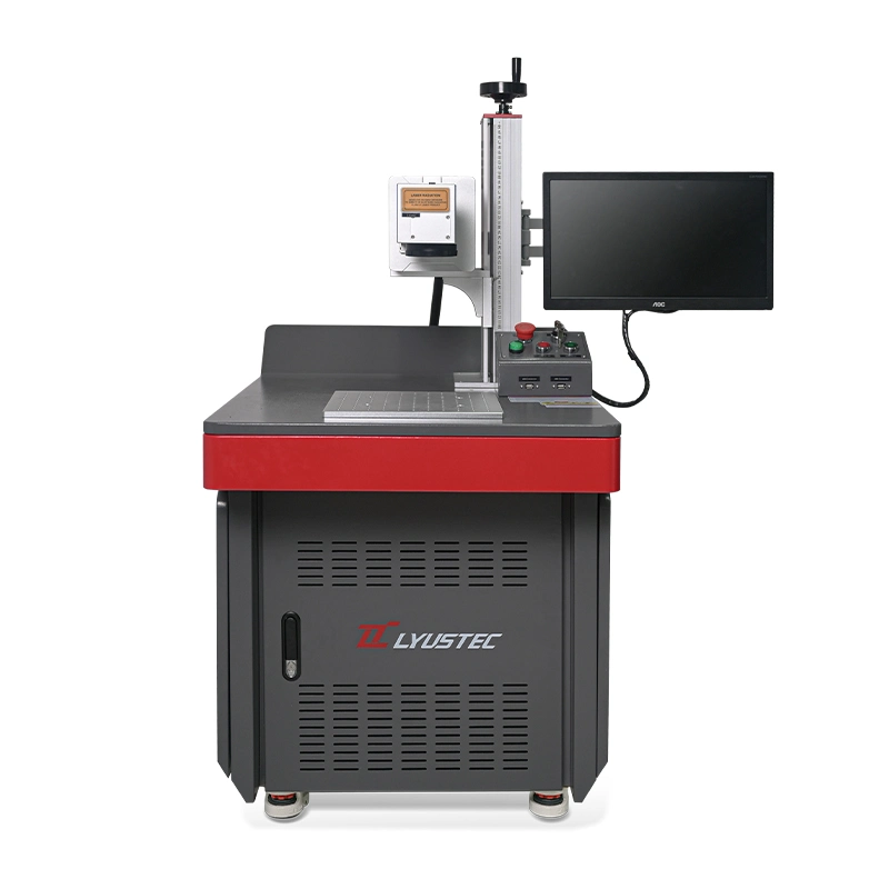 Wood Crystal Plastic Leather CO2 Laser Marking Machine