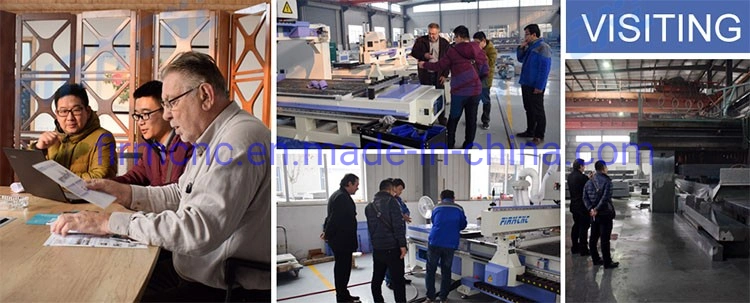 Air Cooling 3 Axis MDF Wood CNC Router for Furniture Wood Door CNC Carving