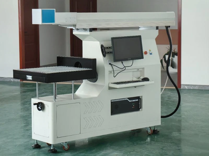 100W 3D Glass Tube CO2 Laser Marking Machine