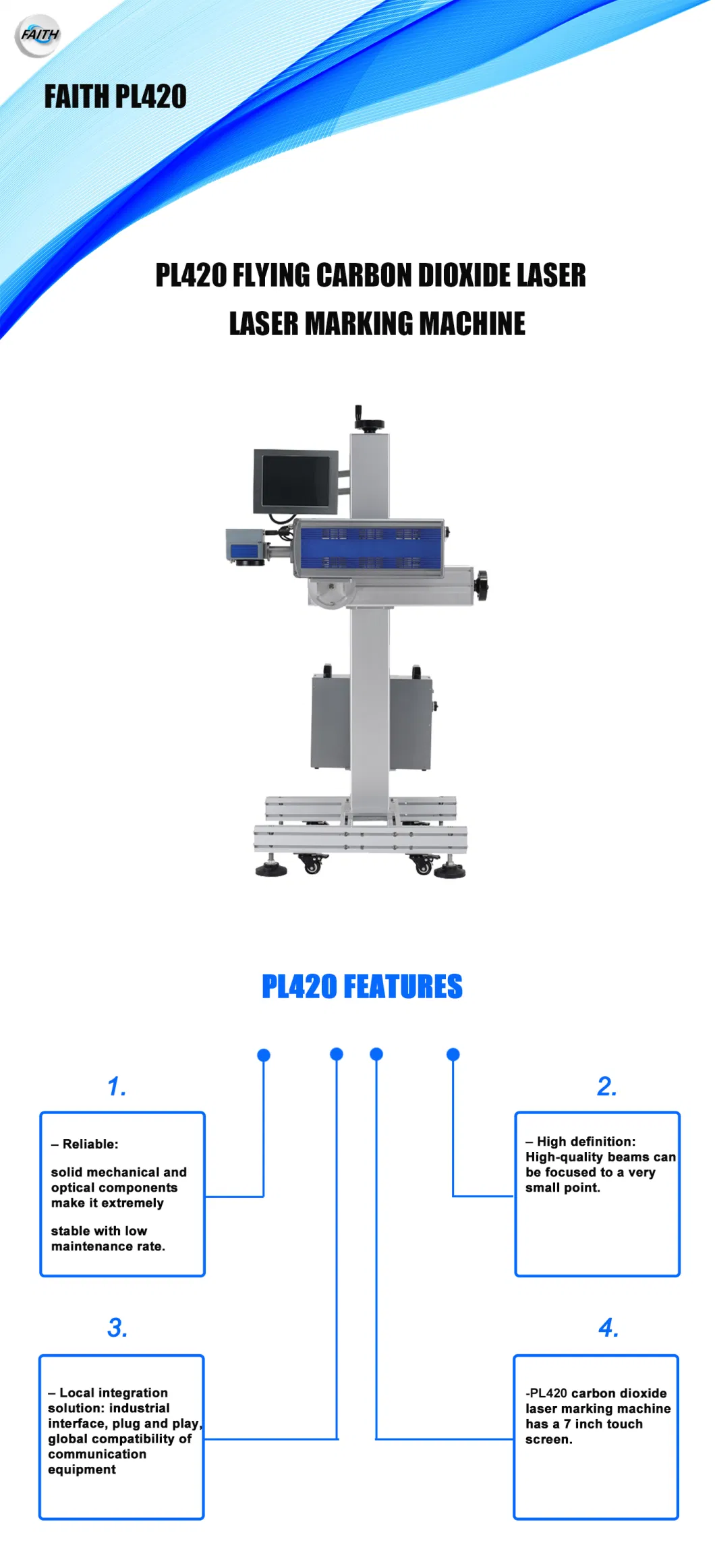 Mini Portable Flying Fiber/CO2/UV Laser Marker Marking Machine Laser Engraver Engraving Equipment Label Logo Printing Machine for Plastic/Metal/PCB/Bottle