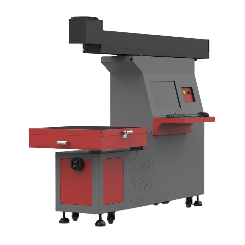 Lihua 3d 30w Co2 Galvo Laser Marking Machine For Fabric