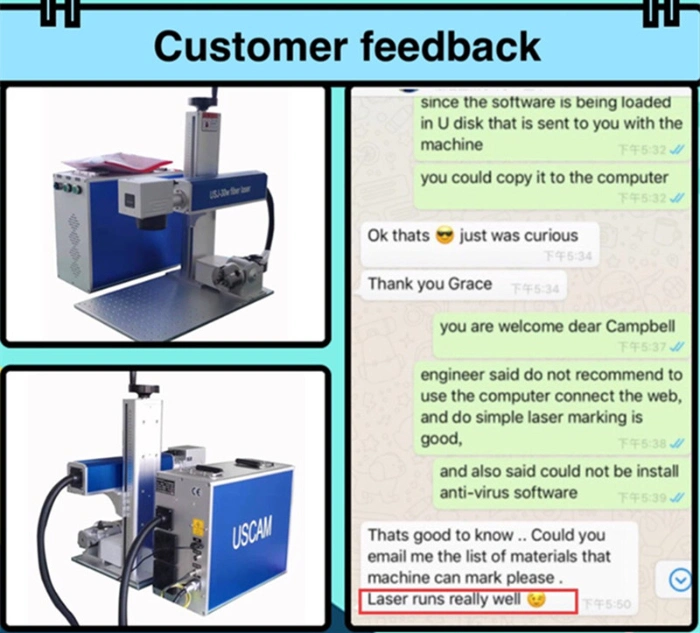 China Bulk Price 30W 60W RF Radio Frequency CO2 Laser Marking Machine for PVC Pipe/ABS/PVC/PMMA/Glass