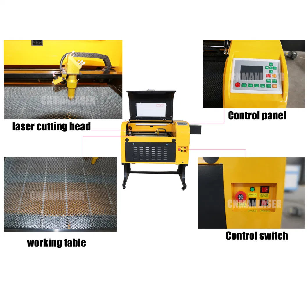 100W Chicago Desktop Type Mini Small Non-Metal Laser Engraving Cutting Machine