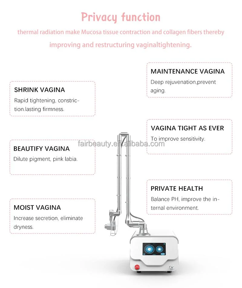 2023 Diode Laser Fat Reduction Stretch Marks Removal 1064nm Laser CO2 Fractional Skin Rejuvenation Beauty Machine