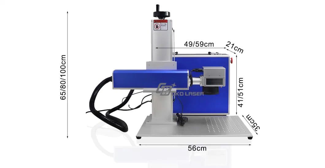 CO2 Laser Marking Machine Price for Wood Plastic Cloth Printing Engraving