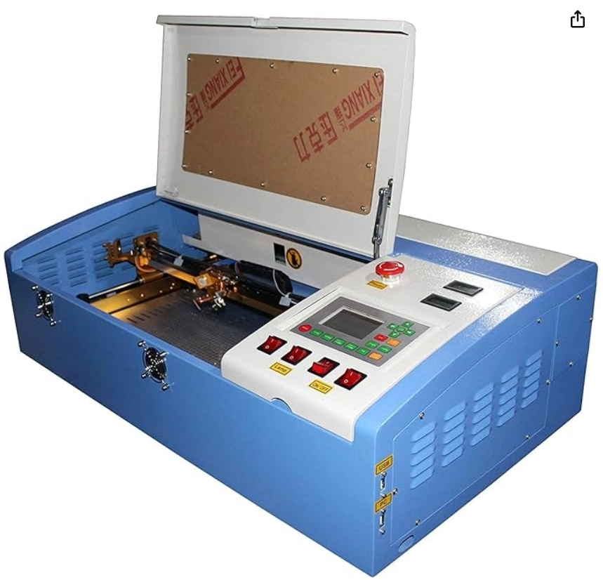 3020 CO2 Laser Marking Machine Wood Nameplate Printing Machine Laser Engraver Laser Machine Laser Cutting Machine