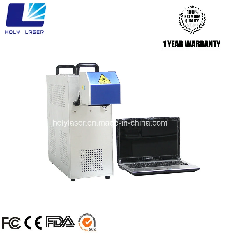 Water Cooling CO2 Laser Marking Machine for Leather Nonmetal Material