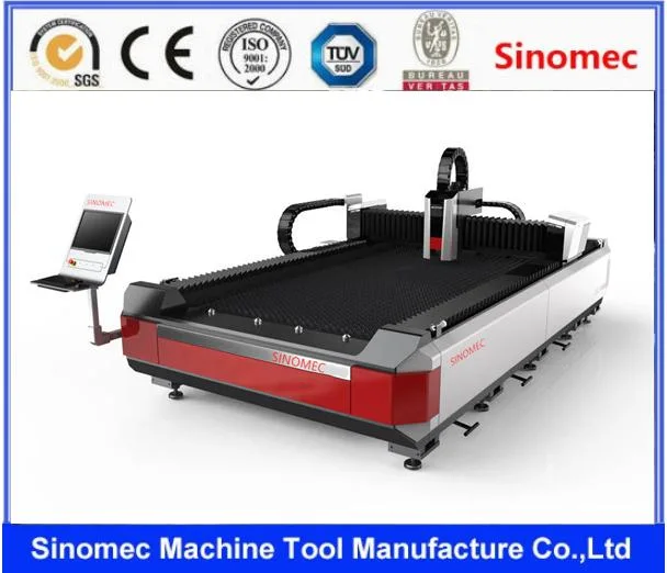 4000W CNC Laser Cutter Heavy Fiber Laser/CO2 Laser Cutting or Engraving Machine for Metal Carbon Steel, Stainless Steel Sheet and Tube Cutting