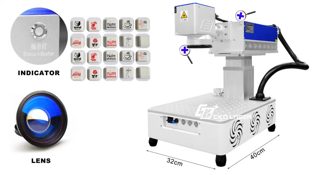 Mini Portable UV Laser Marking Machine with Large Work Scope