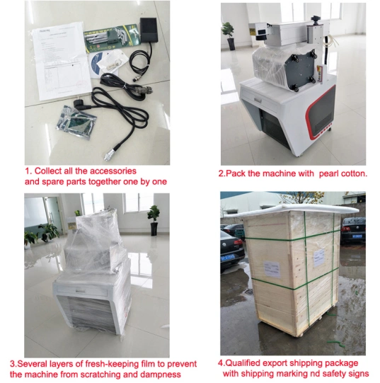 China Factory Optical Device High Efficiency 5W UV Laser Marking Machine for Glass Products