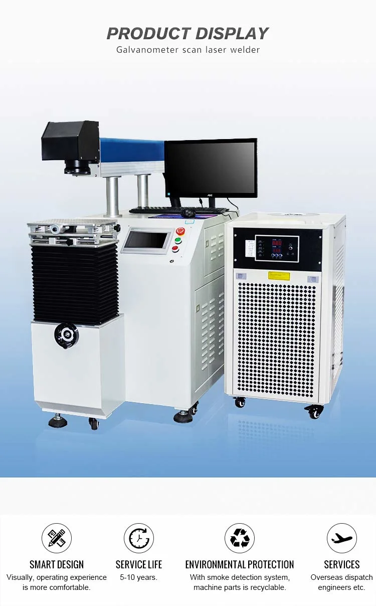 Mactron Galvanometer Scanning Laser Welding Machine for Medical Wires