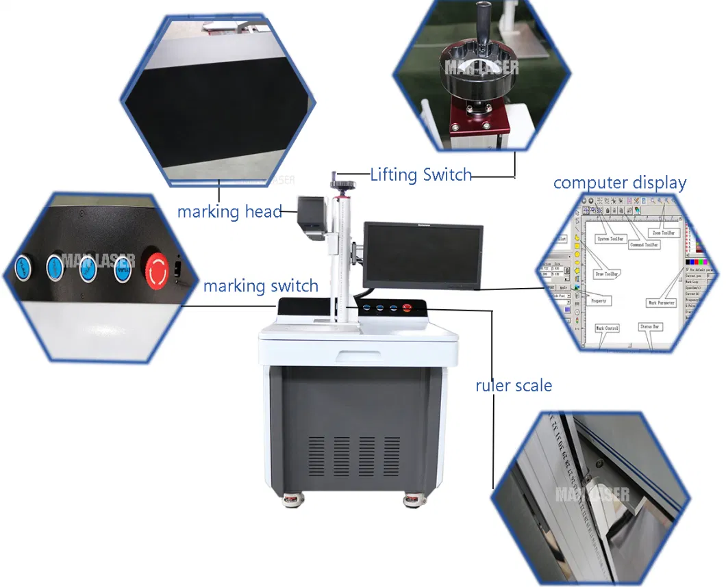 CO2 Fiber 3D UV Autofocus Laser Engraving /Welding/Cleaning / Cutting / Marking Machine