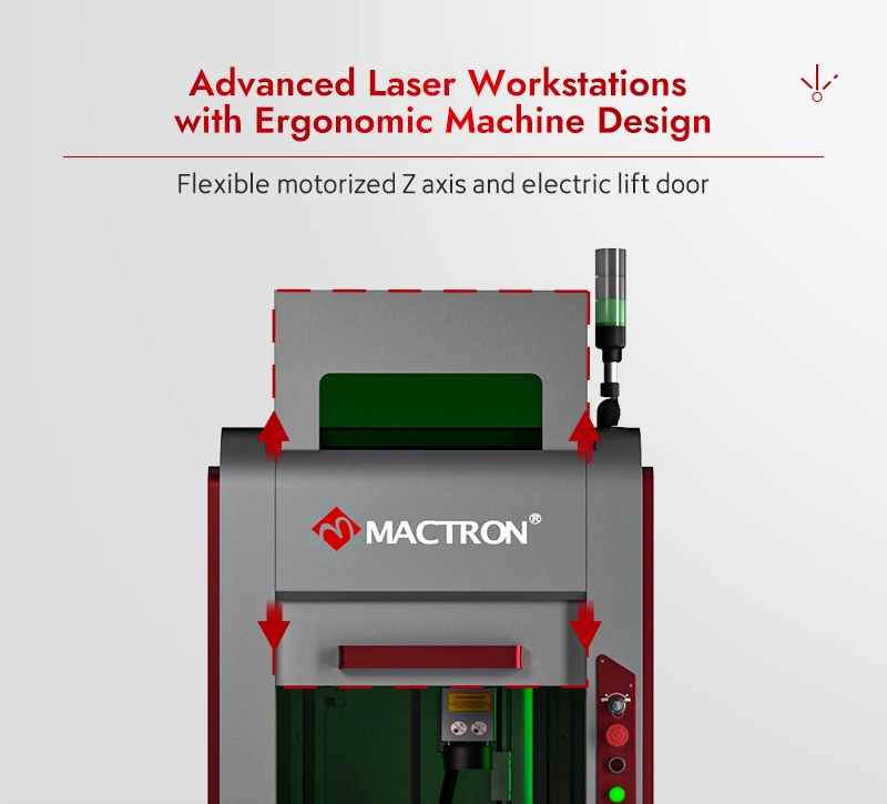 100W RF Tube Non-Metallic CO2 Laser Marking Machine