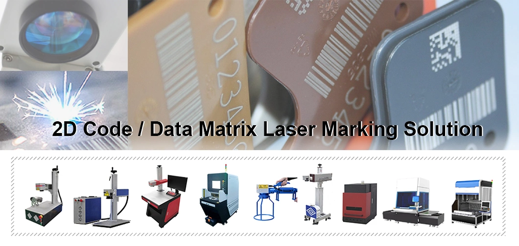 Expiry Date Printing Number Coding Logo Marking Laser Machine for Plastic Water Bottle Pharmaceutical Cosmetics Food PE PP Numbering Qr Bar Codes System