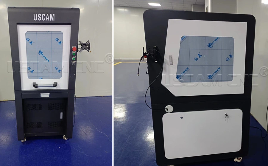 RF Tube Glass Tube 2D CO2 Laser Wave Laser Marking Machine Dimensions of The Table: 300X300X110mm 30W 40W 60W 100W for Wooden Product