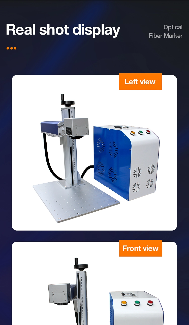 China Factory Cheap Price CO2/UV/Fiber Laser Marking Machine Price for Metal, Steel, Iron, Aluminum, PVC