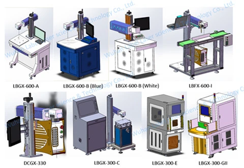 Flying CO2 Laser Marking Machine for Plastic, Glass, Ceramic, Bamboo, Craft, Card, Package