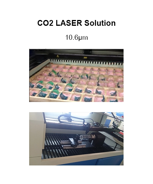 Glassware Flat Glass Laser Marking Machine with CO2 Laser and UV Laser