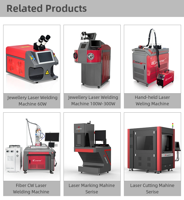 Four-Axis Fiber Continuous Laser Welding Machine with CCD Monitoring