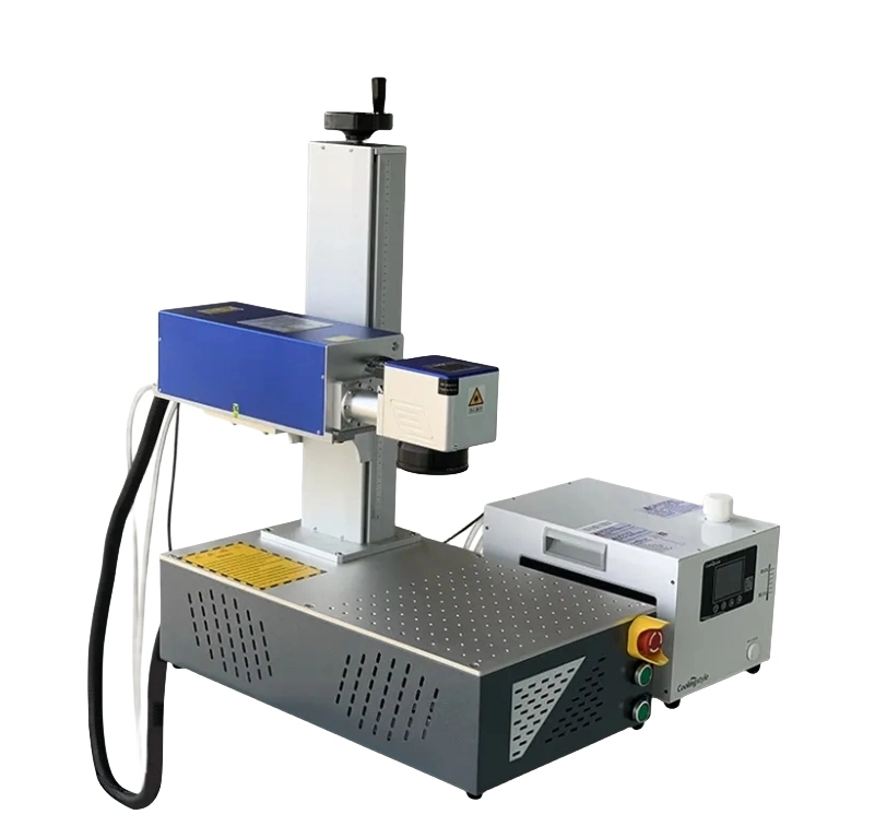 Laser Marking Machine 20W 30W 50W Fiber CO2 UV Online Huaray 5W (Water Cooling) High Speed Flying Laser Engraving Machine