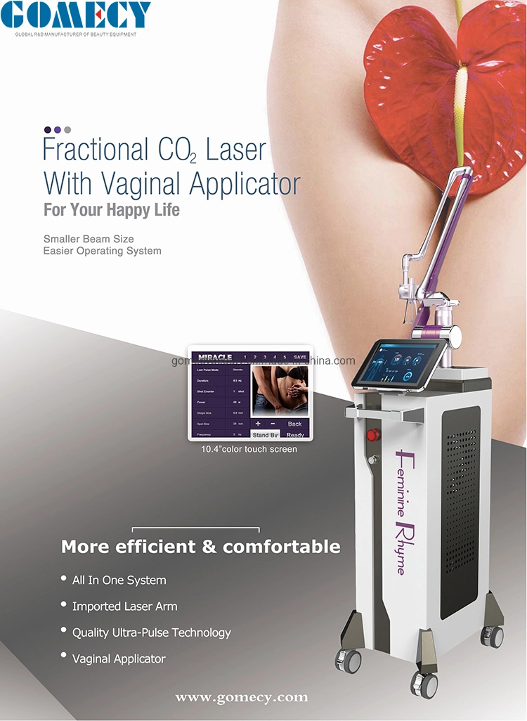 Pigment Scar Wrinkle Removal Skin Care Medical CO2 Laser Beauty Equipment CE Approved Vagina Tightening Fractional CO2 Laser Machine