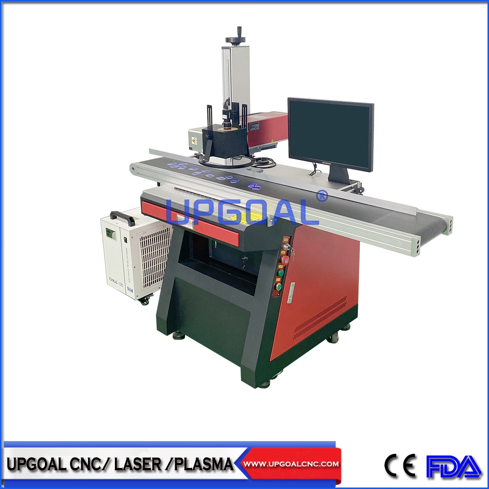 CCD Vision Flying UV Laser Marking Machine 5W