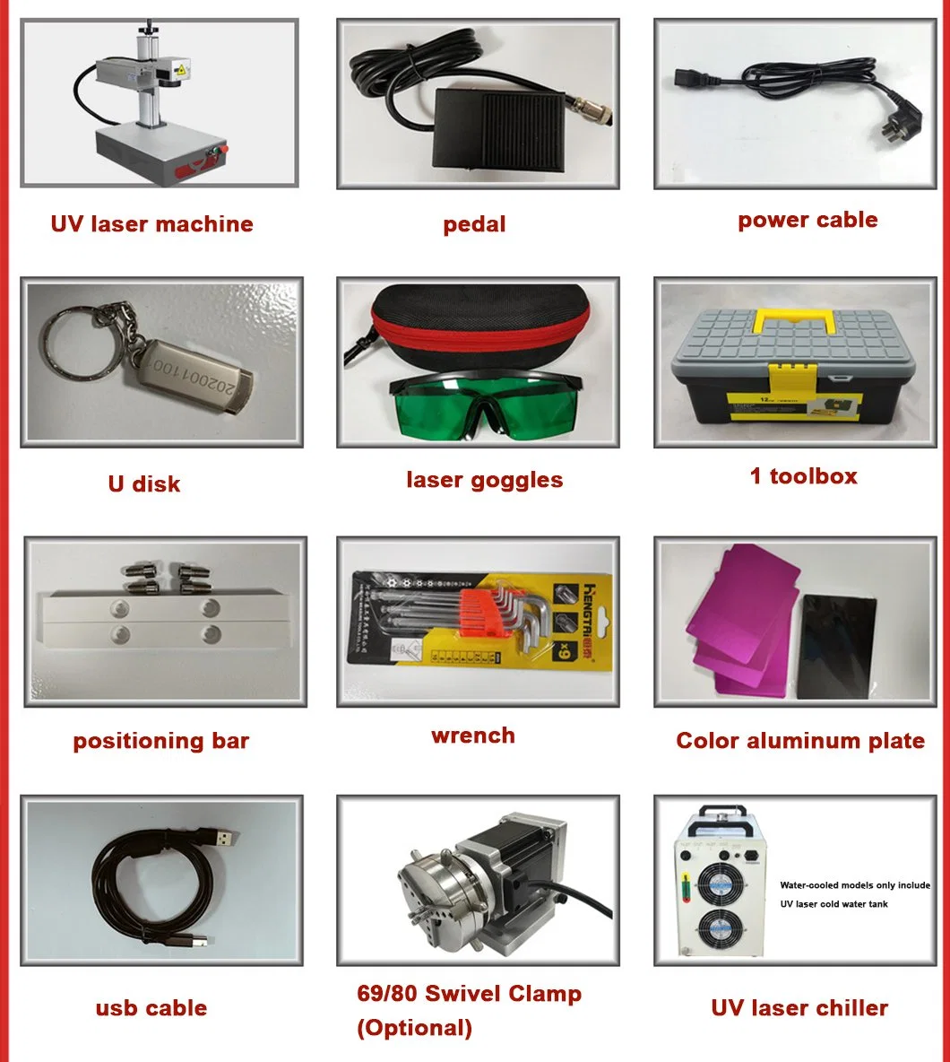 Small Size UV Laser Marking Machine 3W 5W Glass Fast Speed Fine Marker Ultraviolet Laser Machine