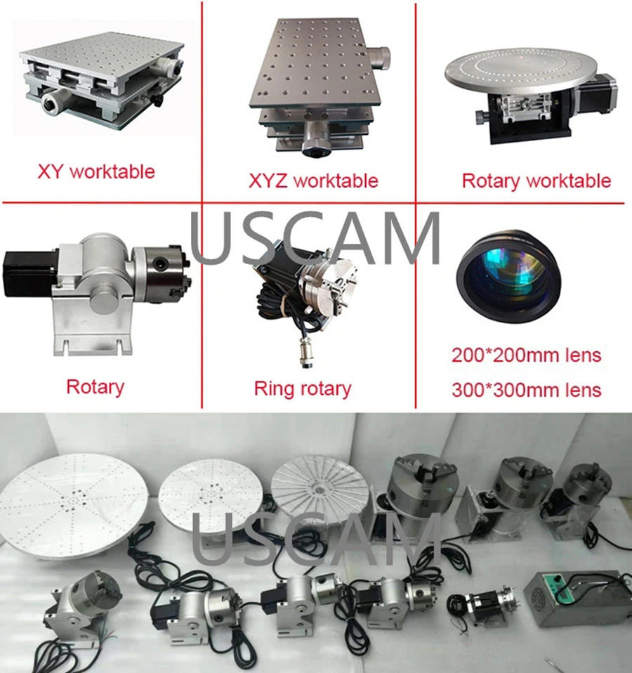 30W Galvanometer CO2 Laser Engraving Marking Machine with RF Tube Metal Tube Davi Coherent Synrad 40W 60W 100W