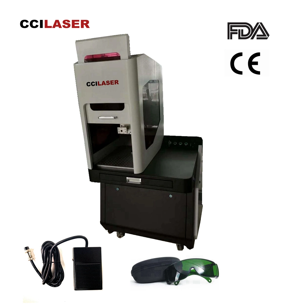 Hot Selling 10W 20W 30W 50W 100W CO2 Fiber Laser Printer Marking Machine with Good Price