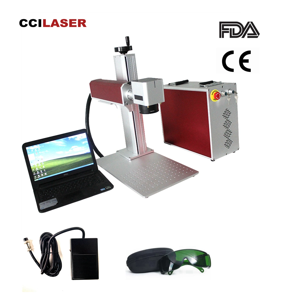 Galvo Fiber Laser Printer Marking CNC Engraving Machine for PVC PE Pipe