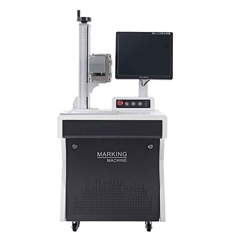 Portable CNC 30W 50W Fiber/Laser Marking Machine/3D Logo Printing Machine Laser Cutting Machine for Metal/Jewelry/Plastic/Copper/Wood/Gold/Glass