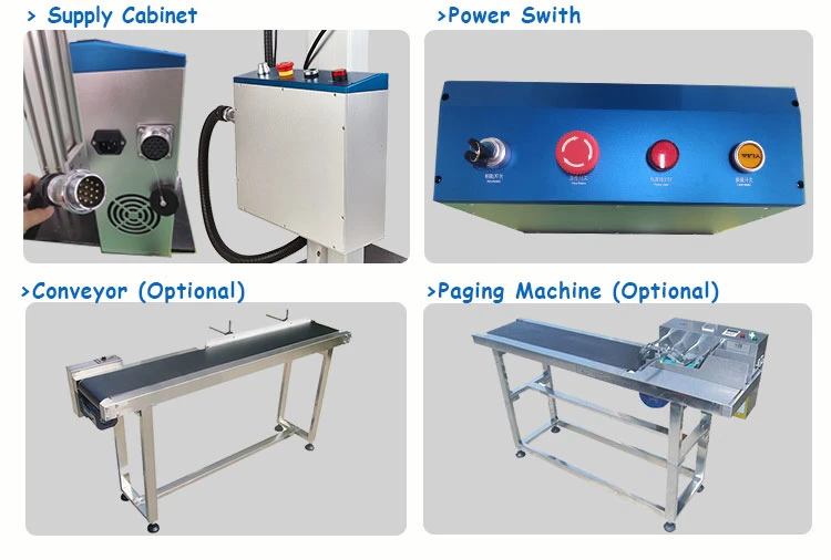 Leadjet Auto Batch Printing Machine CO2 Laser Date Marking Machine PVC Pipe Printer