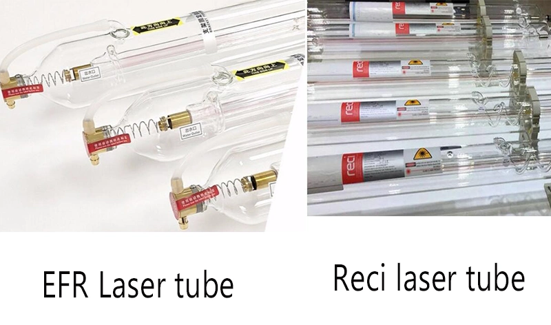 Beijing Reci CO2 Laser Tube 75W 90W 100W 130W 150W for CNC Laser Cutter and Engraver Made in China