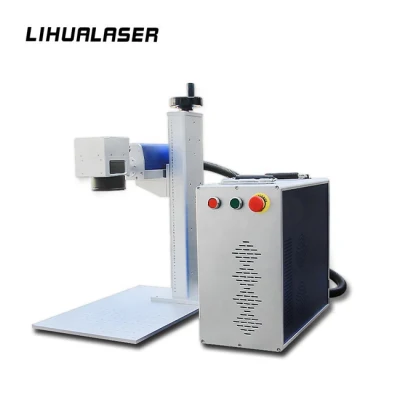 Laser portatile a CO2 Lihua Mini cnc CCD da 30 w con messa a fuoco automatica Prezzo macchina di marcatura