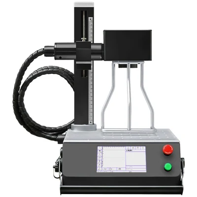 Marcatura laser portatile in fibra da 20 W con marcatura laser in metallo in Mini fibra Laser per marcatura laser 60 Watt laser per incisione in fibra